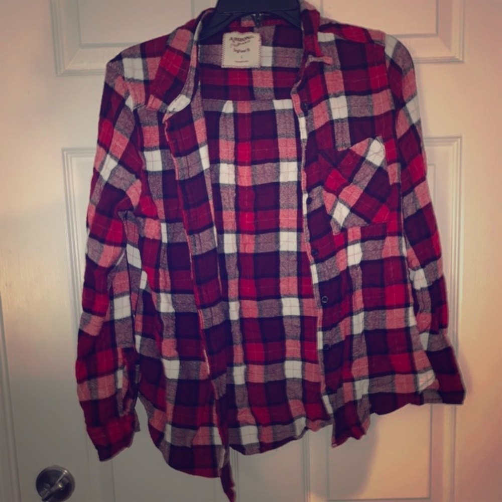 Red, Black, and White Flannel